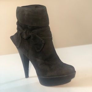 French Connection suede heels